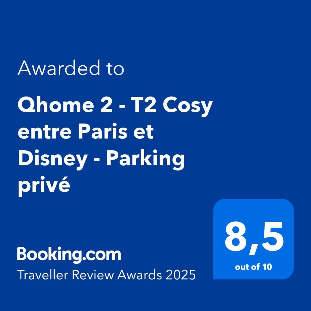 Qhome 2 - T2 Cosy Entre Paris Et Disney - Parking Prive วิลลิเยร์-ซูร์-มาร์น ภายนอก รูปภาพ
